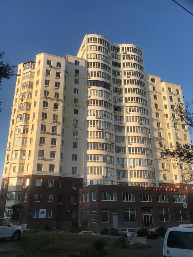 Flat with the sea view Apartment Chornomorsk Bagian luar foto